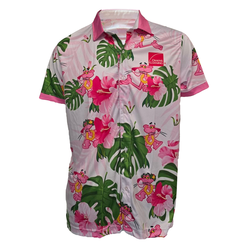 Pink Panther™ Hawaiian Luau Shirt