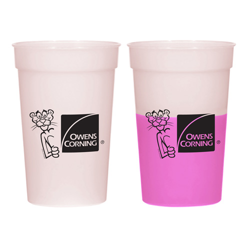 Pink Panther™ Color Changing Stadium Cup<br>(Pack of 20)