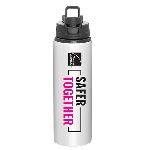 Safer Together 28 oz. Aluminum Water Bottle