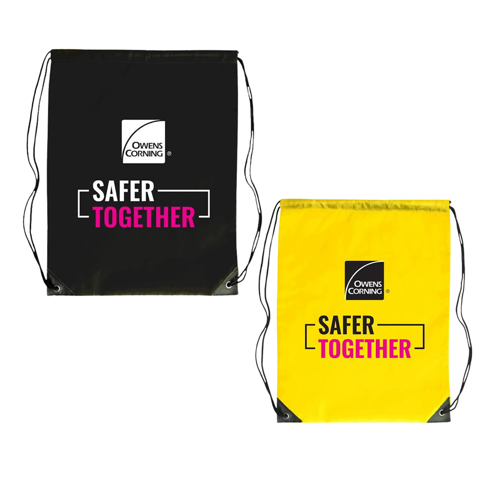 Safer Together Drawstring Backpack