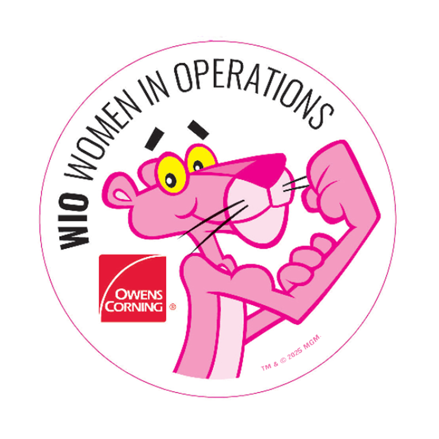 Owens Corning Women in Operations Decal